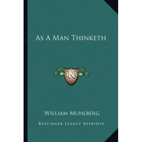 As a Man Thinketh
