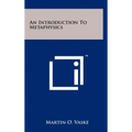 An Introduction To Metaphysics