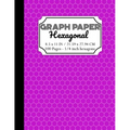 Hexagonal Graph Paper Notebook: Organic Chemistry & Biochemistry Note Book, 1/4 inch hexagons (Science Notebooks Series)