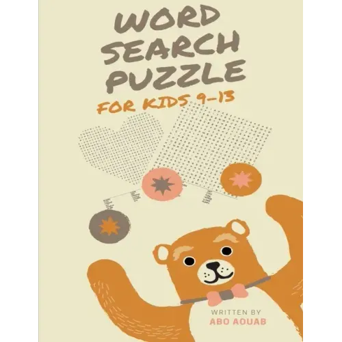 Word Search Puzzle For Kids 9-13