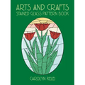 Arts and Crafts Stained Glass Pattern Book