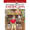 Creative Haven the Saturday Evening Post Americana Coloring Book