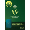 NLT Life Application Study Bible, Third Edition, Personal Size (Leatherlike, Teal Blue)