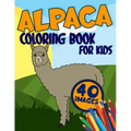 Alpaca Coloring Book for Kids: Activity, Relaxing, Funny and Easy Colouring Pages Inspired Scenes Life Learning who loves LLamas for Girls and Boys A