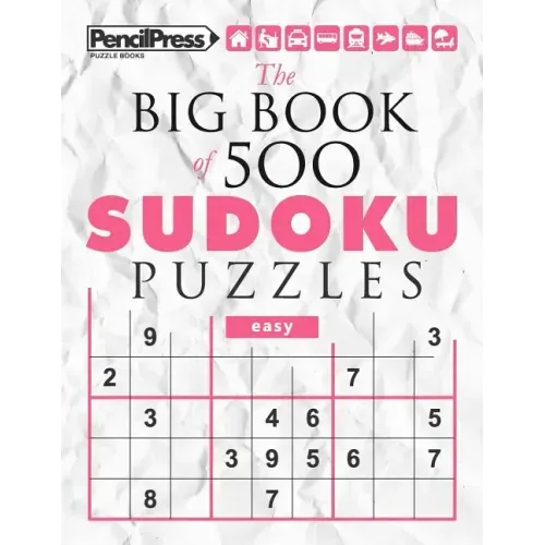 The Big Book of 500 Sudoku Puzzles easy (with answers)