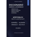 Diccionario jurídico y economía español - alemán