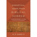 Exegetical Gems from Biblical Hebrew: A Refreshing Guide to Grammar and Interpretation