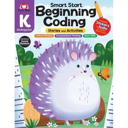 Smart Start: Beginning Coding Stories and Activities, Kindergarten Workbook