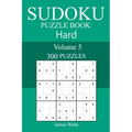 300 Hard Sudoku Puzzle Book