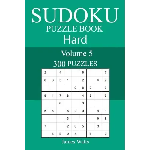 300 Hard Sudoku Puzzle Book