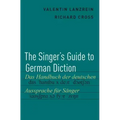 Singer's Guide to German Diction