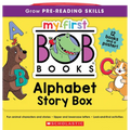 My First Bob Books - Alphabet Story Box Phonics, Letter Sounds, Ages 3 and Up, Pre-K (Reading Readiness)