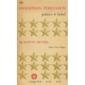 The Jacksonian Persuasion: Politics and Belief