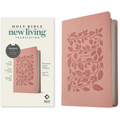 NLT Premium Value Thinline Bible, Filament Enabled (Leatherlike, Dusty Pink Vines)