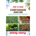 How to Grow Care Manage and Use American Groundnut for Profit: One Touch Guide To Unleashing The Potential Of American Groundnut Farming For Sustainab