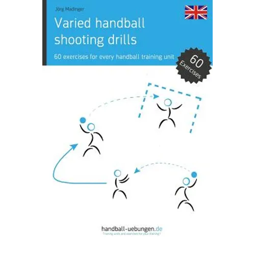 Varied handball shooting drills: 60 exercises for every handball training unit