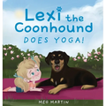 Lexi the Coonhound Does Yoga!