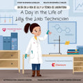 A Day in the Life of Lilly the Lab Technician: Un Día en la Vida de Lilly la Técnica de Laboratoria (A Dual-Language Book) (English and Spanish Editio
