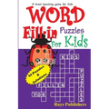 Word Fill-in Puzzles for Kids