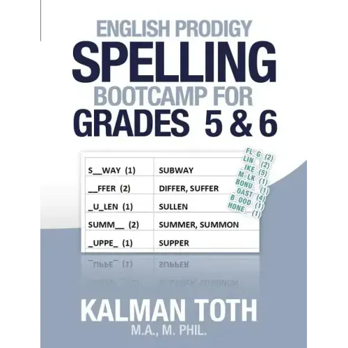 English Prodigy Spelling Bootcamp For Grades 5 & 6