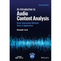 An Introduction to Audio Content Analysis: Music Information Retrieval Tasks and Applications