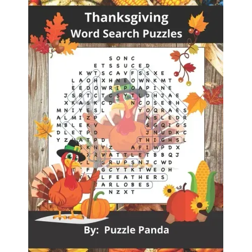 Thanksgiving Word Search Puzzles