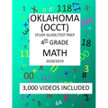 4th Grade OKLAHOMA OCCT, 2019 MATH, Test Prep: : 4th Grade OKLAHOMA CORE CURRICULUM TEST 2019 MATH Test Prep/Study Guide