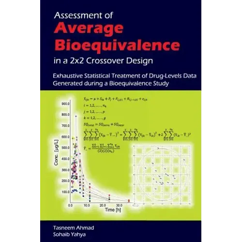 Assessment of Average Bioequivalence in a 2x2 Crossover Design: Exhaustive Statistical Treatment of Drug Levels-Data Generated during a Bioequivalence