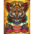 Tattoo Coloring Book: Hand-drawn set of old school Tattoos Coloring Book (Relaxing, Inspiration)
