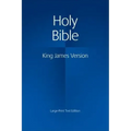 Large Print Text Bible-KJV