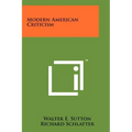 Modern American Criticism