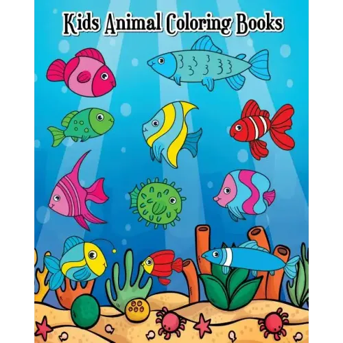 Kids Animal Coloring Books: The Deep Dive Underwater Ocean Coloring Book (Jumbo Coloring Book)