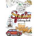 Spain Coloring Book: Adult Colouring Fun, Stress Relief Relaxation and Escape