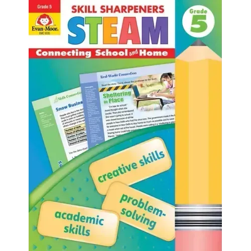 Skill Sharpeners: Steam, Grade 5 Workbook