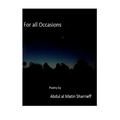 For all Occasions: Poetry by Sharrieff