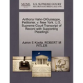 Anthony Hahn-Diguiseppe, Petitioner, V. New York. U.S. Supreme Court Transcript of Record with Supporting Pleadings