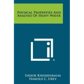 Physical Properties And Analysis Of Heavy Water