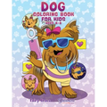 Dog Coloring Book for Kids Ages 4-8: Cute and Adorable Cartoon Dogs and Puppies