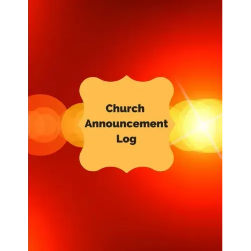 Church Announcement Log