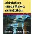 An Introduction to Financial Markets and Institutions