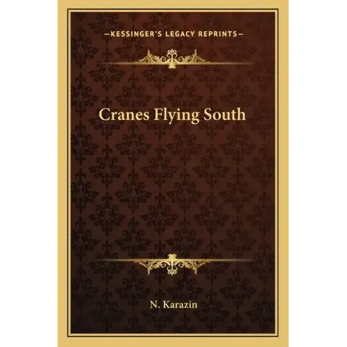 Cranes Flying South
