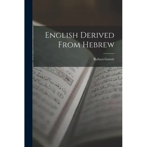 English Derived From Hebrew