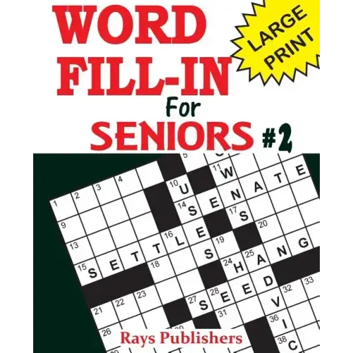Word Fill-ins for Seniors 2