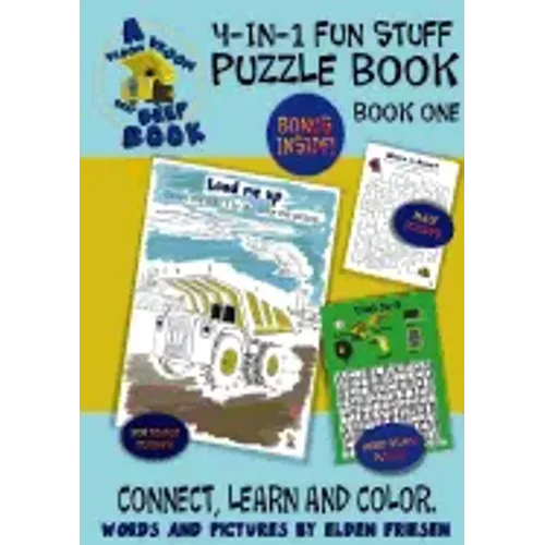 4 in 1 Fun Stuff Puzzle Book