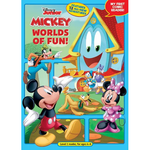 Mickey Mouse Funhouse: Worlds of Fun!: My First Comic Reader!