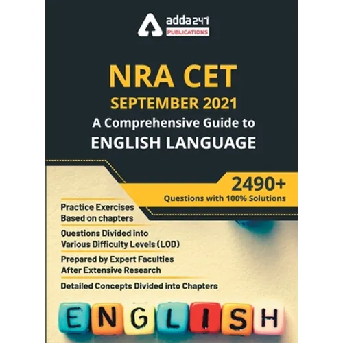 A Comprehensive Guide to English Language for NRA CET Exam