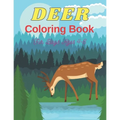 DEER Coloring Book For Boys Ages 4-8: 32 Coloring pages Beautiful activity books for boys and girls