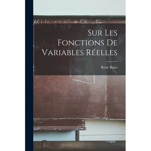 Sur Les Fonctions De Variables Réelles