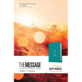 The Message Deluxe Gift Bible (Leather-Look, Hosanna Teal): The Bible in Contemporary Language