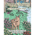 Happy Spring Coloring Book for Adults: Adult Coloring Book of Spring with Spring Scenes and Designs for Relaxation and Stress Relief